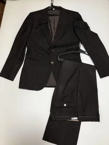 UNITED ARROWS 블랙 수트 유나이티드 애로우즈 L 사이즈
