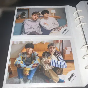 SixTONES 공식 사진 5장 세트