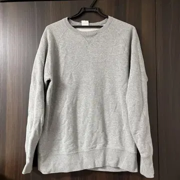 LOOP WHEELER 루프 휠러 그레이 크루넥 트레이닝복
