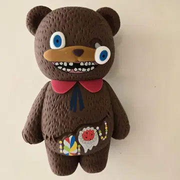 곰 모양의 수납 피규어