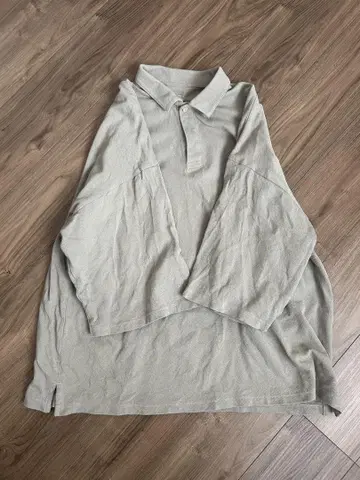 무지 라보 muji labo 피케 셔츠 오버 사이즈