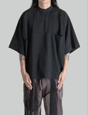entire studios HEAVY POCKET TEE 티셔츠 블랙 L