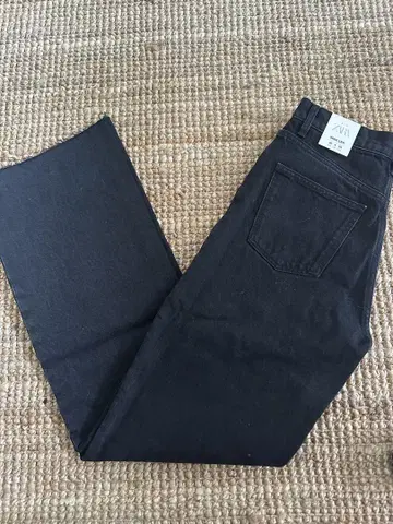 ZVRY 블랙 컷오프 데님 36