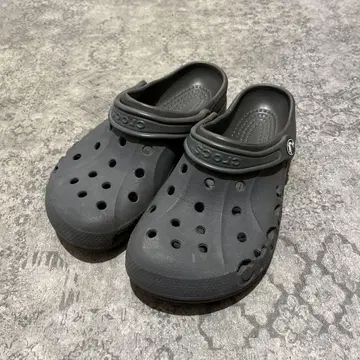 Crocs 브라운 크로그 샌들 6/7