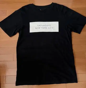 saturdays surf nyc BOX LOGO 티셔츠 L Black