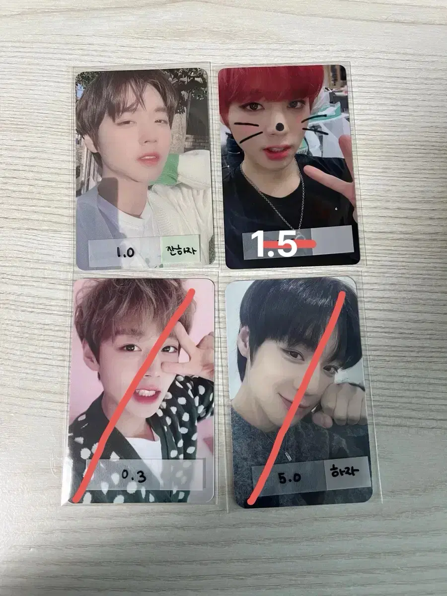 Park Jihoon Wanna One poca wts