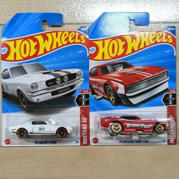 핫휠 67 쉘비 GT500 및 '71 머스탱 팬카