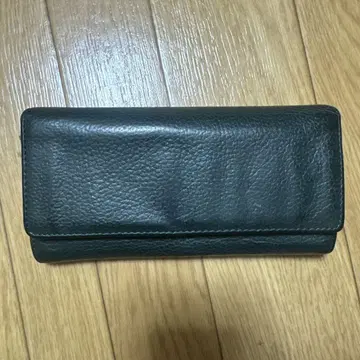 마리메코 다크 그린 3단 폴더형 지갑