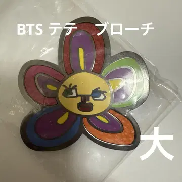 BTS V BROOCH FLOWER BUDDIES 대 테테 브로치