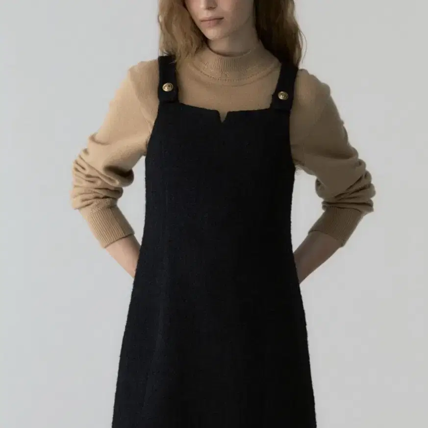 ★関税込★depound★gold button puff dress★ワンピース★ ☆関税込☆depound☆gold button puff dress☆ワンピース
