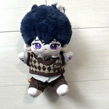 봉제 인형, 최애, 보라색, 눈동자