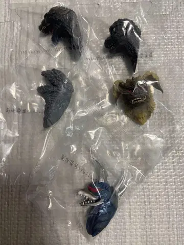 제일복권 고질라 G상 몬스터 헤드 마그넷 5종 묶음 판매