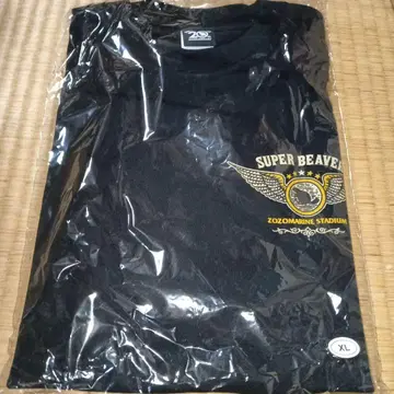 SUPERBEAVER ZOZO 마린 스타디움 티셔츠 블랙 XL
