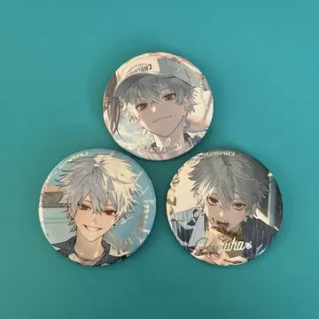 쿠츠하 Blue Memories 캔뱃지 3개 세트