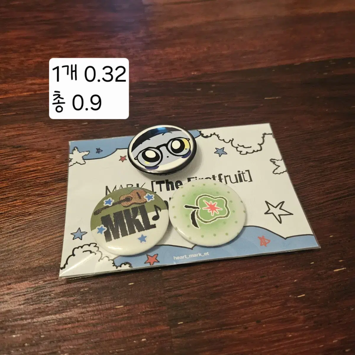 NCT Mark Can Badge The First Fruit Badge