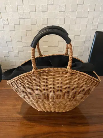 BAGMATI 등나무 바스켓형 바스켓백