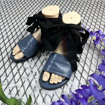CHRISTIANDADA 멀티 리본 샌들 천연 가죽 24