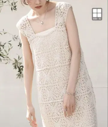 이번 시즌 신상 Bab 크로셰 원피스 롱 원피스