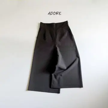 0357 어도어 일본제 와이드 팬츠 블랙 ADORE