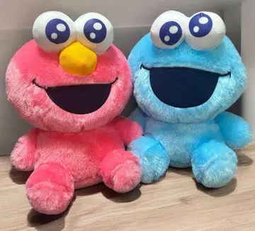 세서미 스트릿 반짝반짝 눈 BIG 봉제 인형 세트
