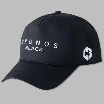 CRONOS BLACK 크로노스 블랙 캡 모자 크로노스 캡