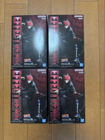 NARUTO-나루토 질풍전 EFFECTREME 전갈 피규어 4개