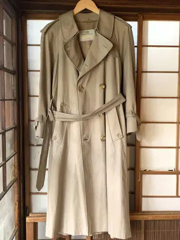 Aquascutum 70-80s 트렌치코트 베이지