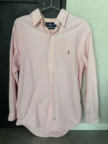 Ralph Lauren 핑크 버튼 다운 셔츠