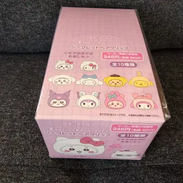 치이카와 (먼작귀) 산리오 헤어 클립 10종 컴플리트