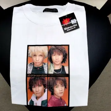 새상품 L'Arc~en~Ciel 프린트 티셔츠 1998년 제작 M 사이즈