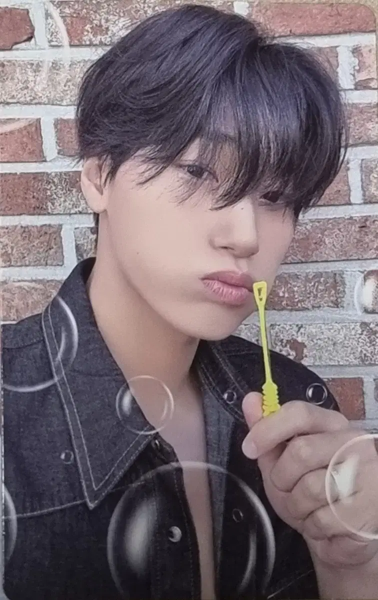 Ateez san TokTok Set unreleased photocard Bubble Bubble poca