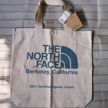 THE NORTH FACE 오가닉 코튼 토트백 블루
