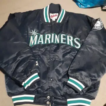 AUTHENTIC STARTER MARINERS 바시티 자켓