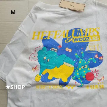 디즈니 곰돌이 푸 조우와 히이타치 반팔 티셔츠 M