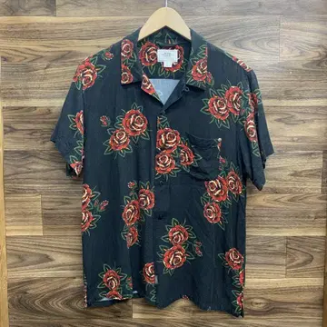 중고 CRIMIE ROSE ALOHA SHORT SHIRT