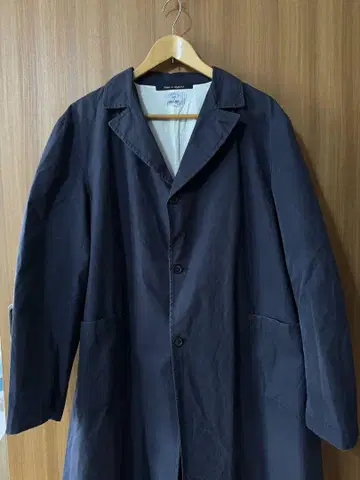 LUDDITE 라다이트 MAC COAT 네이비 벤타일 잉글랜드