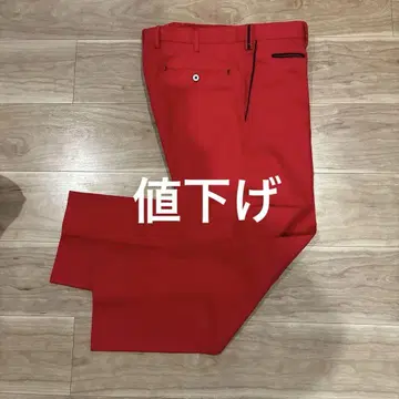 레드 슬랙스 슬림핏 PT01