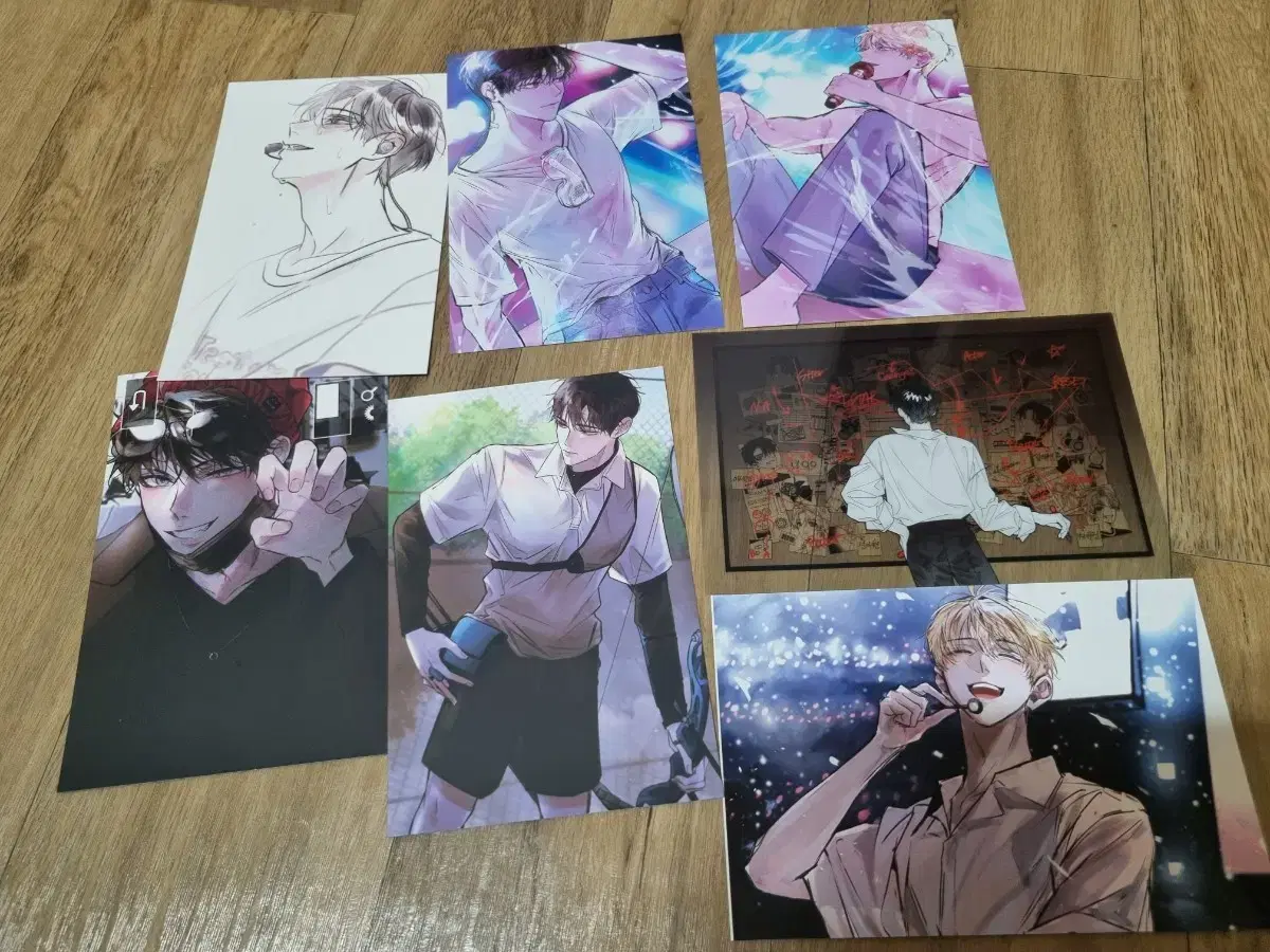 The Villain Debuted pufferfish postcard photobooth