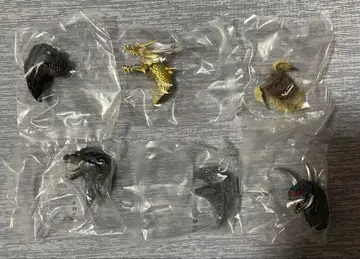 제일복권 고질라 대괴수열전 G G상 몬스터 헤드 마그넷 전 6종 컴프
