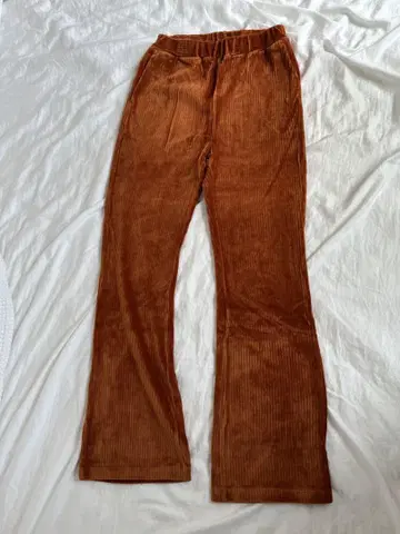 MOUSSY 코듀로이 플레어 팬츠