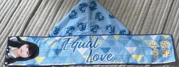 =LOVE 야마모토 안나 후드 부착 머플러 타월