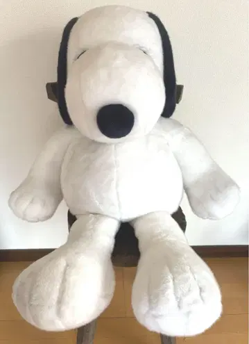 스누피 특대형 봉제 인형 90cm 새상품급 피넛 SNOOPY