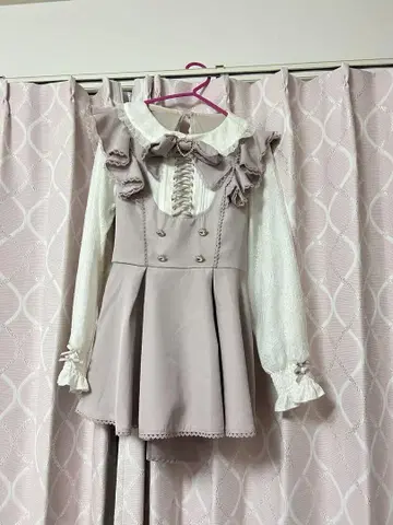 리즈리사 프릴 스핀들 셋업 핑크