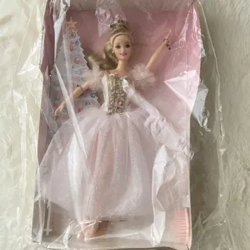 미사용 바비 인형 본체 핑크 드레스