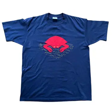 90s SUNBELT Sportswear 크랩 싱글 스티치 티셔츠