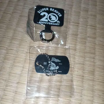 SUPERBEAVER 가챠가챠 폰 탭 + 도그 태그 ZOZO