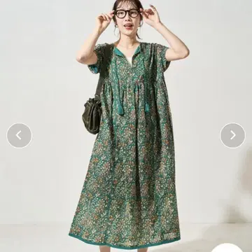 프릭스스토어 인도 페이즐리 스키퍼 원피스