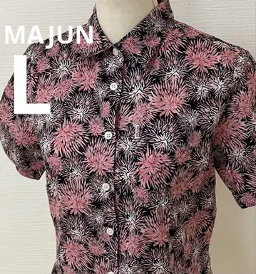 MAJUN 마준 카리유시 의류 이지케어 오키나와 알로하 셔츠 여행