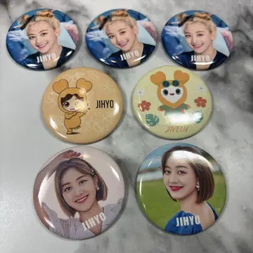 TWICE 지효 캔뱃지 묶음 판매