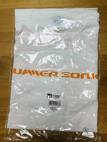 SUMMER SONIC 티셔츠 L 사이즈 화이트